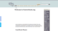 Desktop Screenshot of narrowboats.org